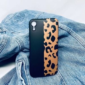 iPhone 7 8 Case NEW Leopard Print Matte Silicone Cover